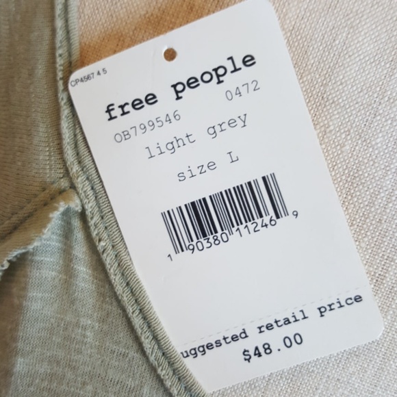 We the free light grey tunic - Picture 5 of 5